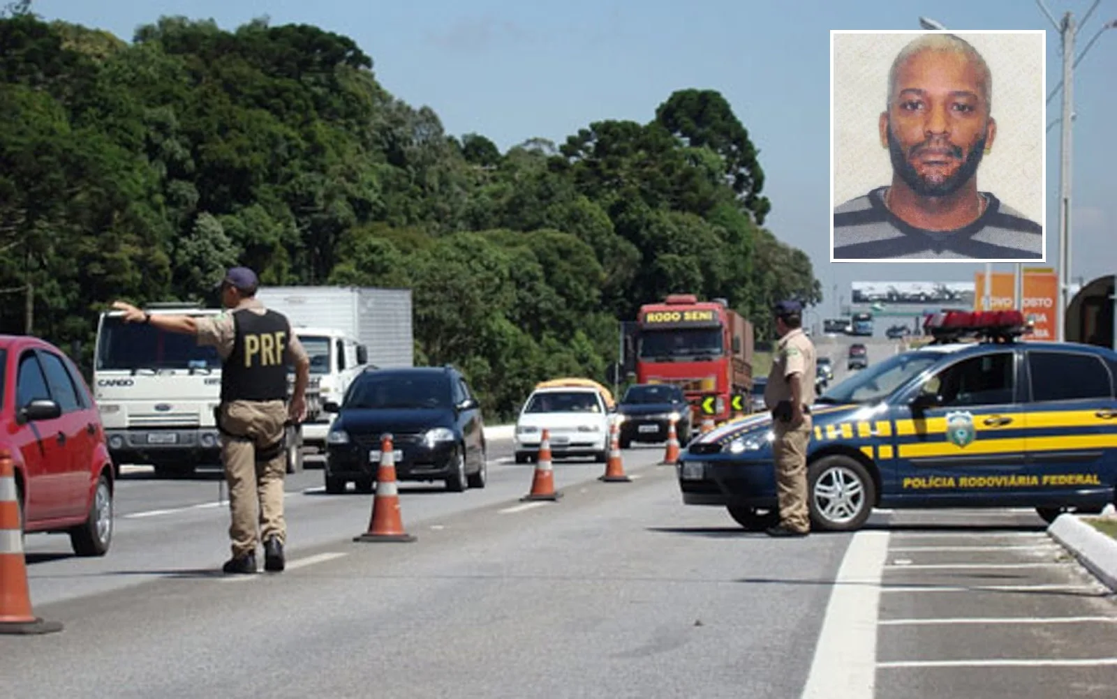 Após ser detido pela PRF em Mimoso do Sul, ex-PM acusado de proteger traficante 'Nem' é liberado