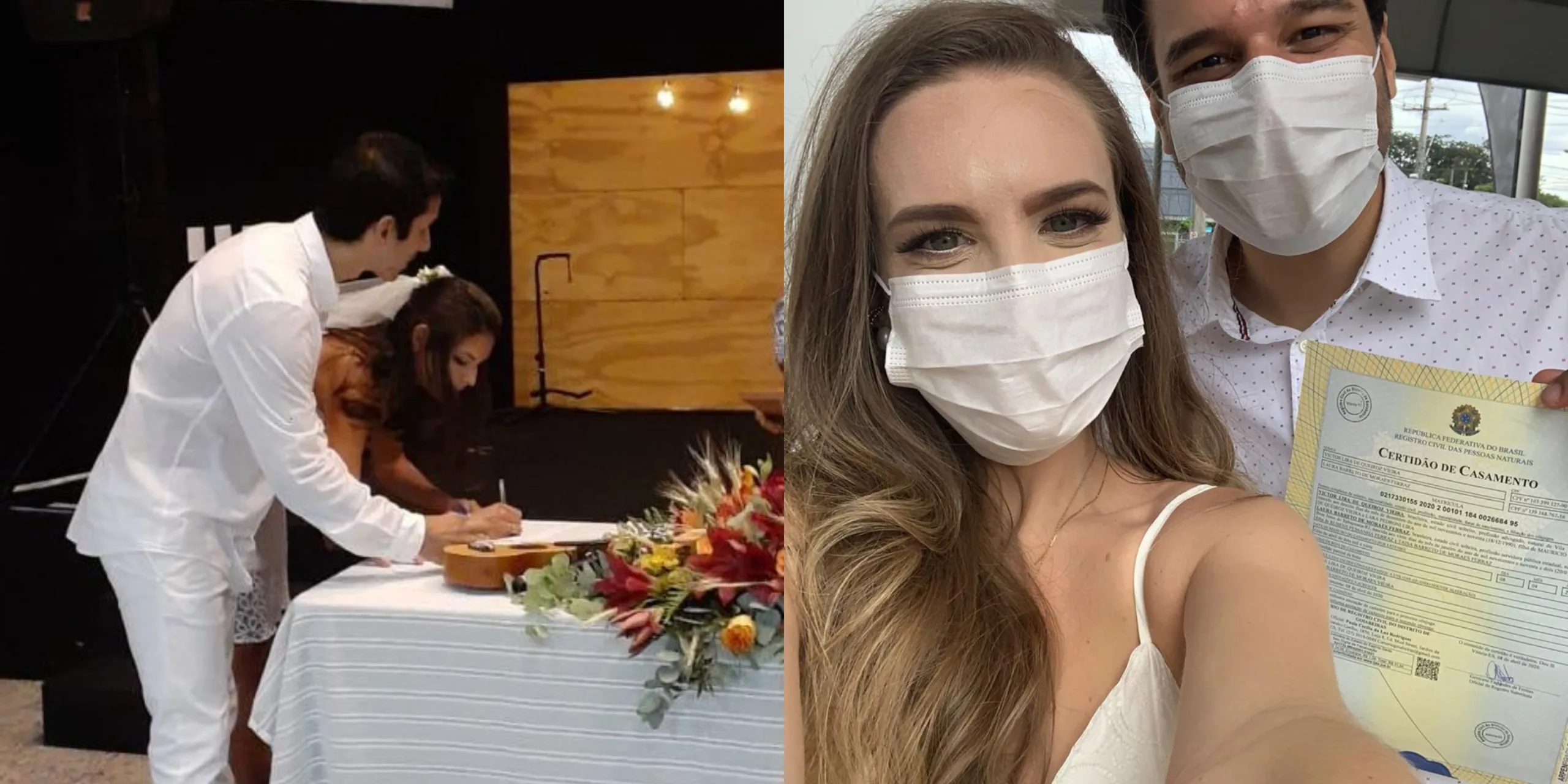 Diário da Quarentena: noivos usam redes sociais para transmitir casamento durante a pandemia