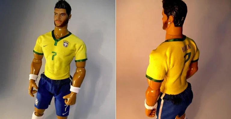 Jogador Hulk ganha sua versão em miniatura