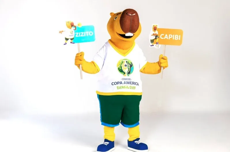 Zizito é escolhido em eleição como nome da mascote da Copa América no Brasil