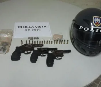 Drogas e armas são encontradas em casas abandonadas em Colatina, no Noroeste do ES