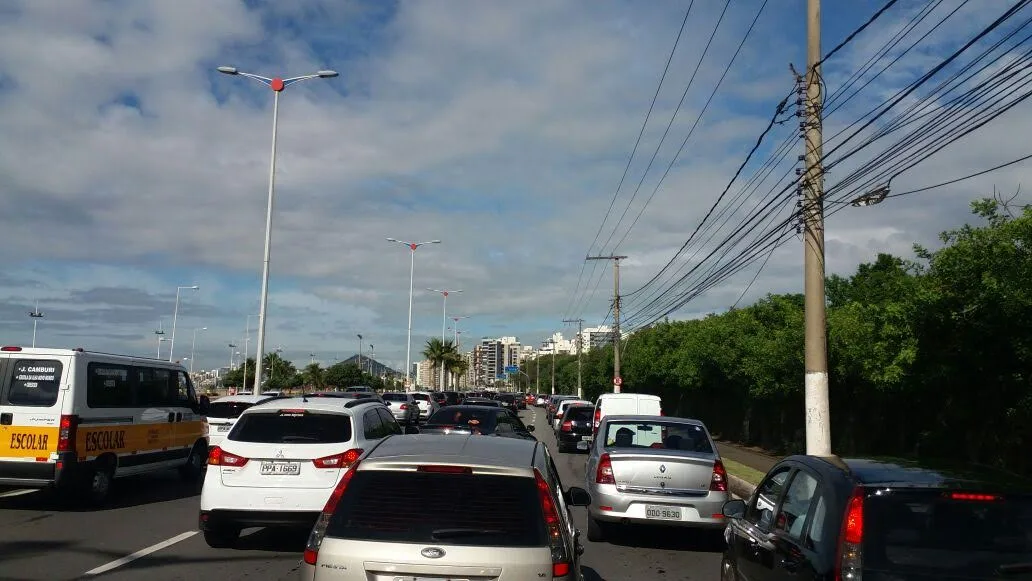 Manifestação deixa trânsito complicado em Vitória