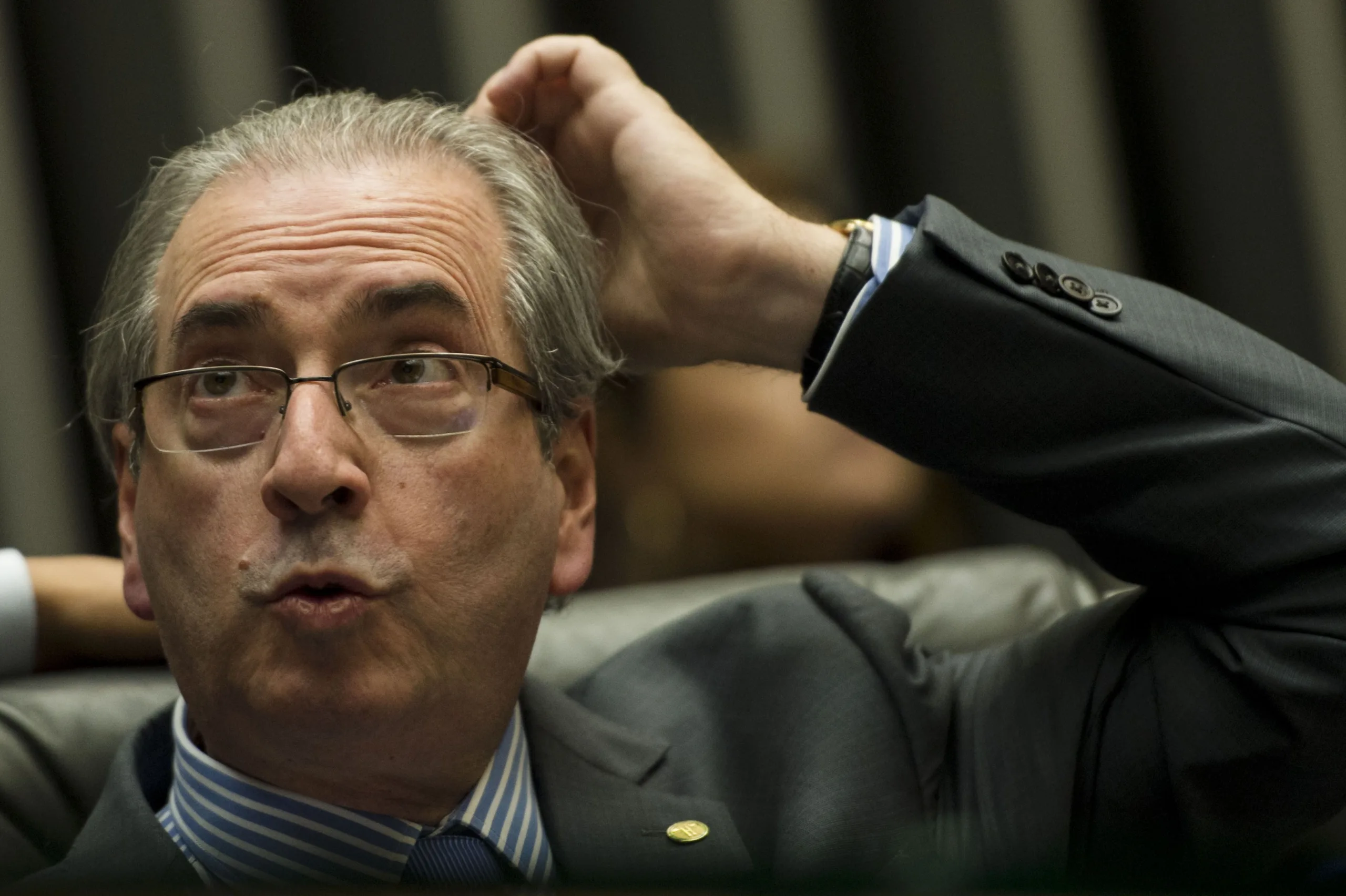 Brasília – Eduardo Cunha preside sessão na Câmara dos Deputados (Marcelo Camargo/Agência Brasil)