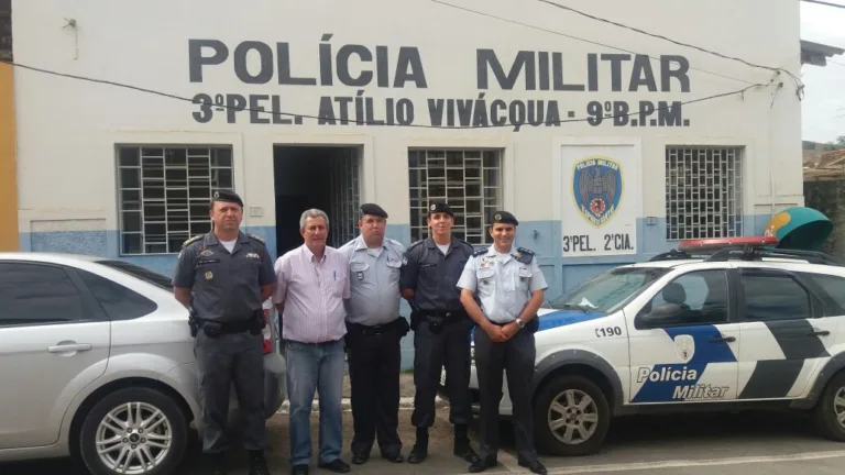 Polícia Militar reforça a segurança durante a festa em Atílio Vivácqua