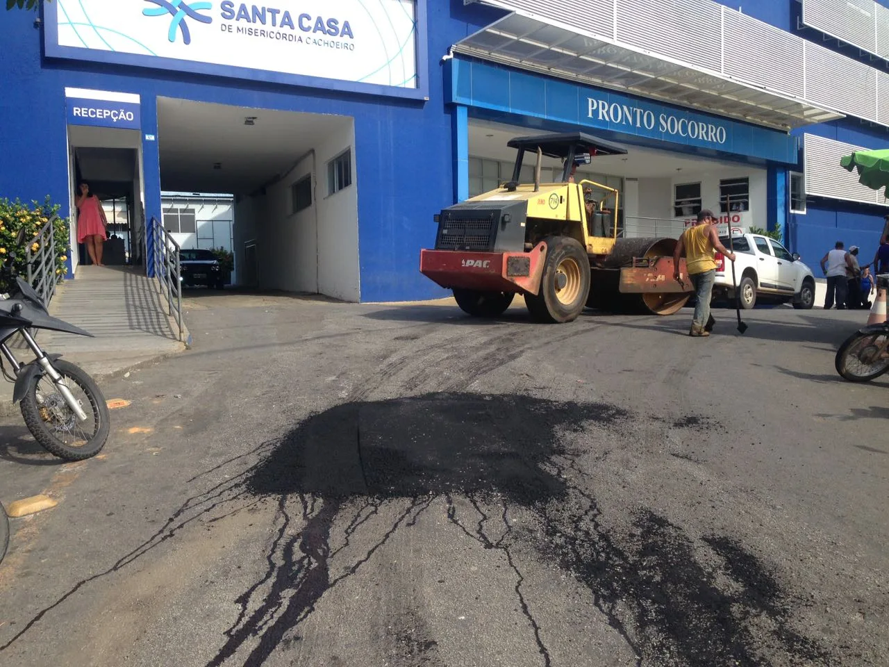 Baiminas, Centro e Linha Vermelha recebem operação tapa-buracos