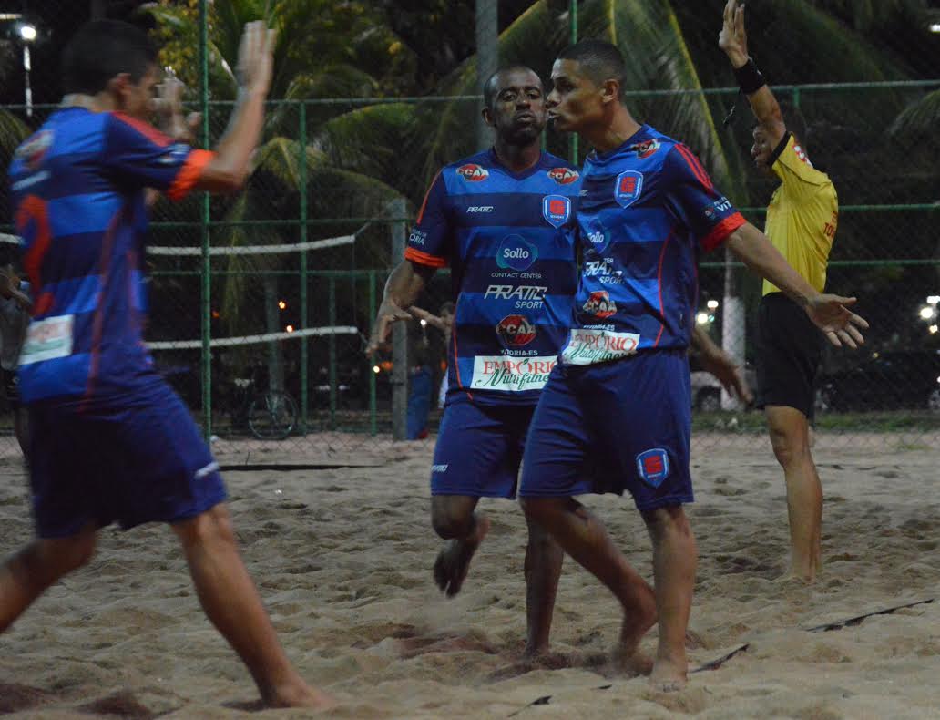 Equilíbrio marca primeira rodada da Super Etapa de Beach Soccer em Vitória