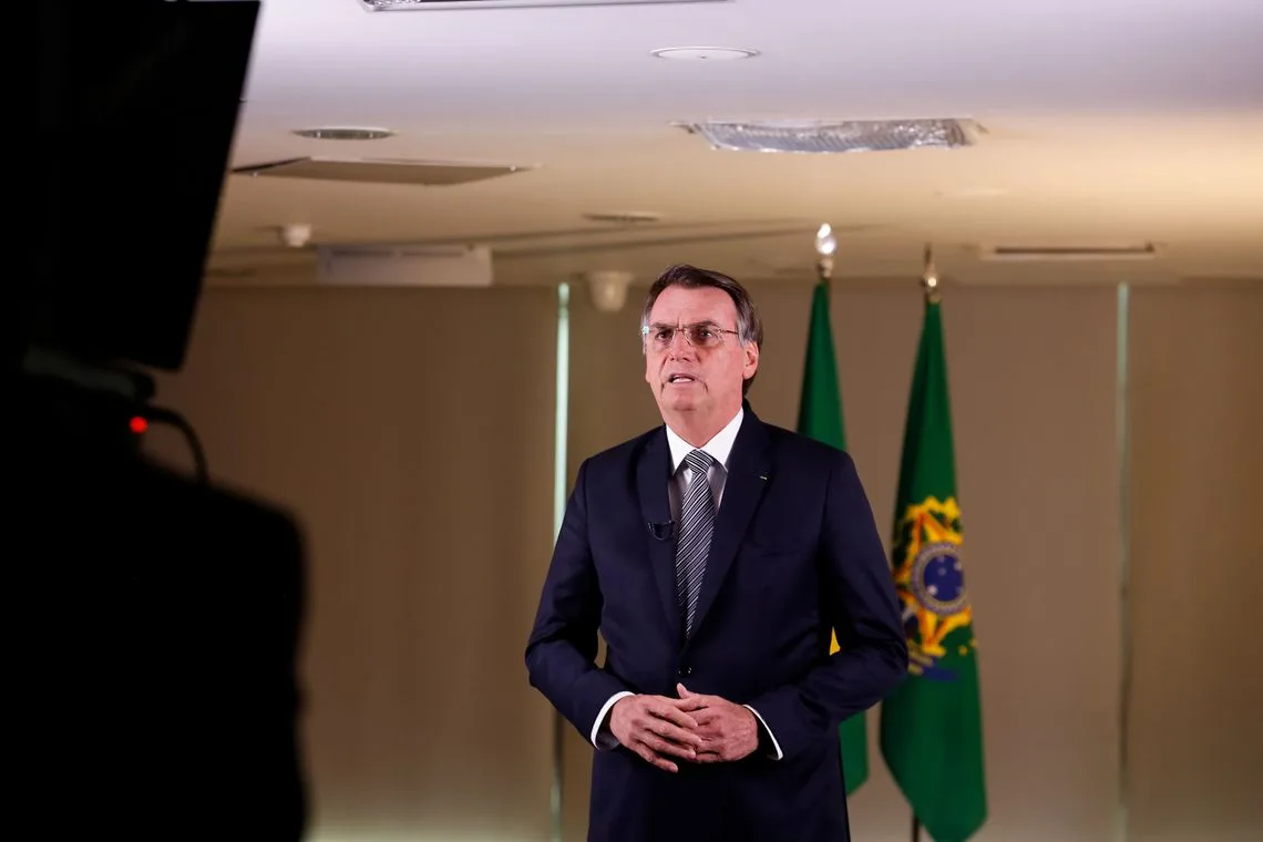 (Brasília – DF, 23/08/2019) Pronunciamento do Presidente da República, Jair Bolsonaro. Foto: Carolina Antunes/PR