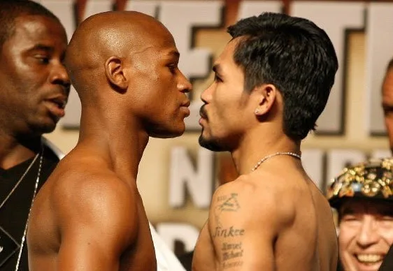 'Luta do século' entre Floyd Mayweather e Manny Pacquiao para EUA e o mundo