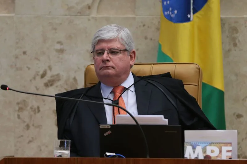 Brasília – O procurador-geral da República, Rodrigo Janot durante sessão plenária do STF de abertura do Ano Judiciário de 2017 e homenagem ao ministro Teori Zavascki (José Cruz/Agência Brasil)