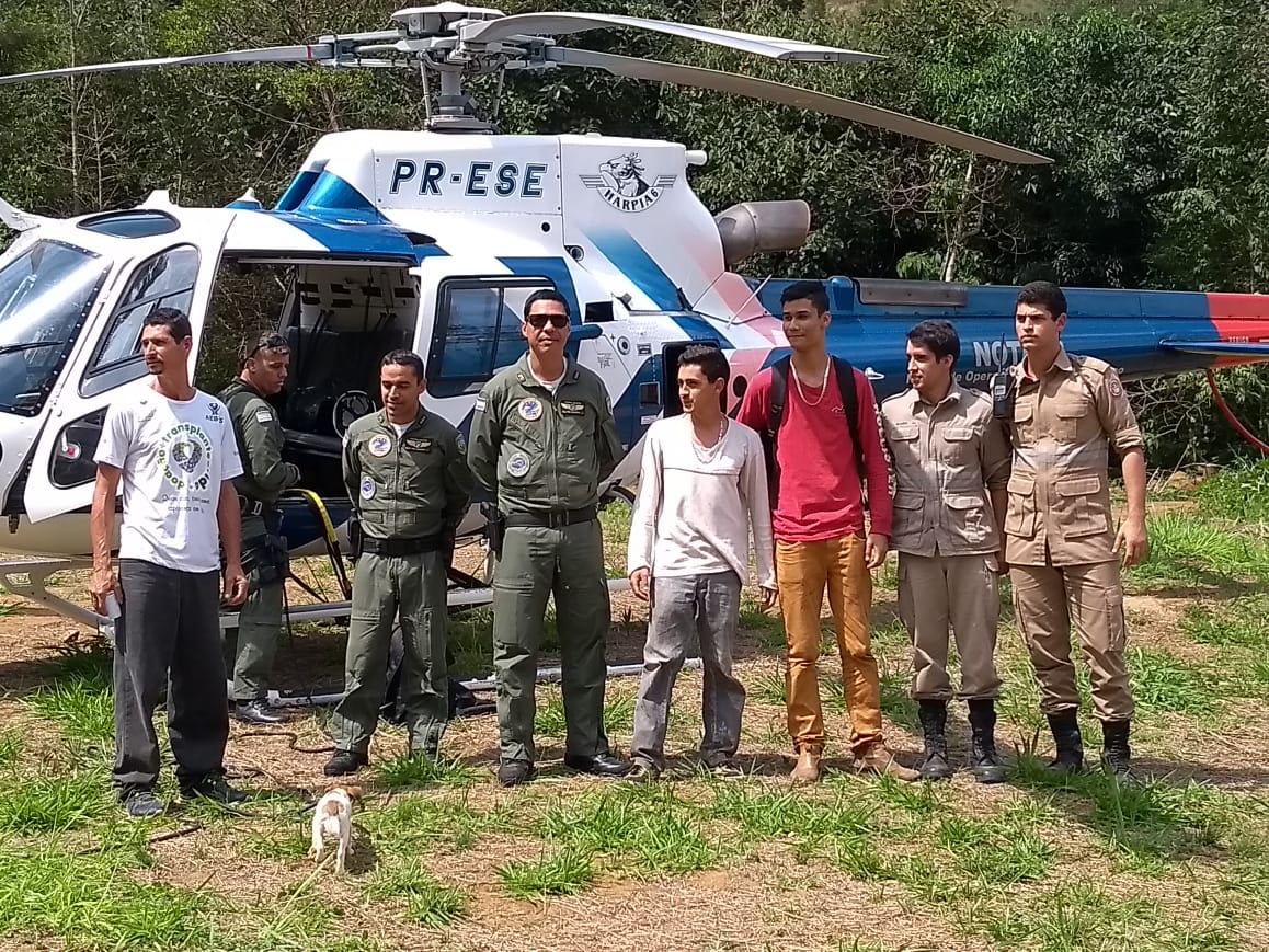 Resgate de ciclistas perdidos dura 16 horas em trilha do Pico do Colossus, em Iúna