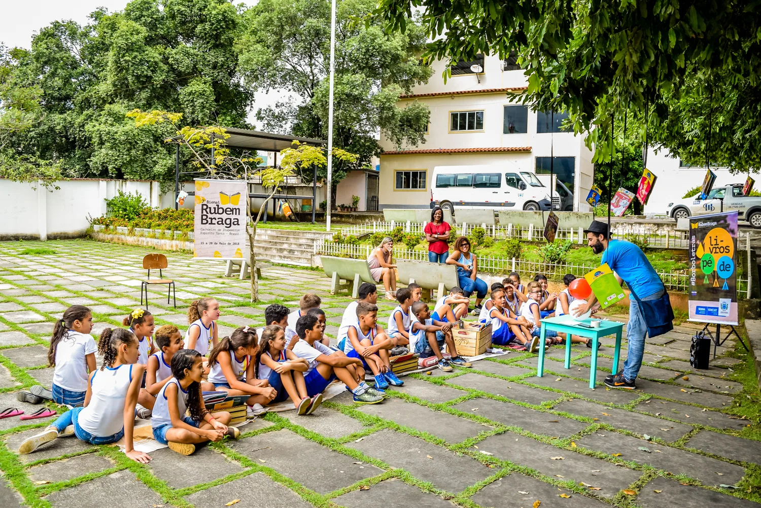 Pé de Livros visita o município de Vargem Alta