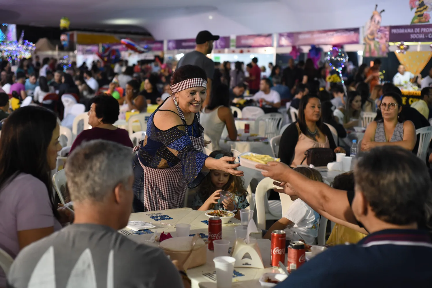 Feira da Bondade atraiu 30 mil visitantes e arrecadou mais de uma tonelada em alimentos