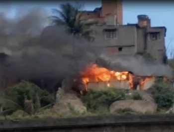 Incêndio atinge residência em Vila Velha