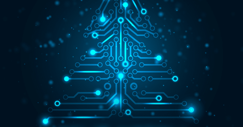 A tecnologia pode ser usada de várias maneiras durante o Natal