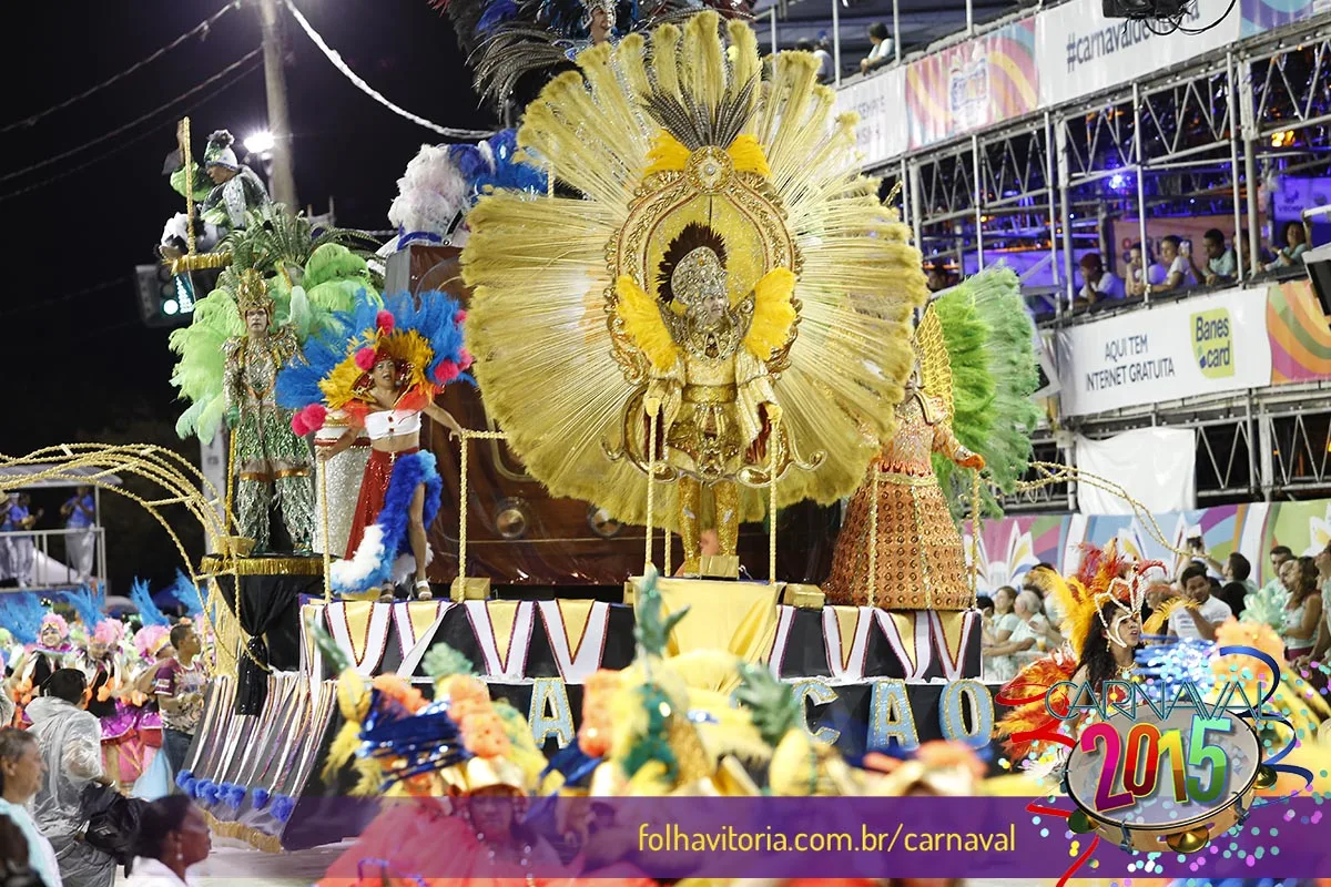 Nas ondas do rádio, Tradição Serrana encerra segundo dia de desfiles do Carnaval de Vitória