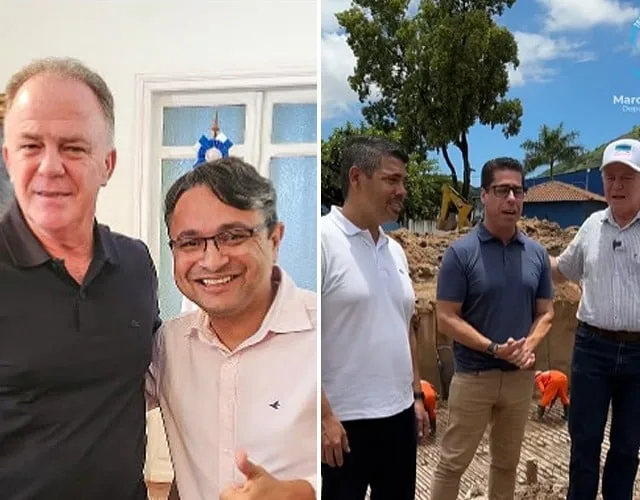 Para demonstrar força, Vandinho e Marcelo publicam foto e vídeo com o governador