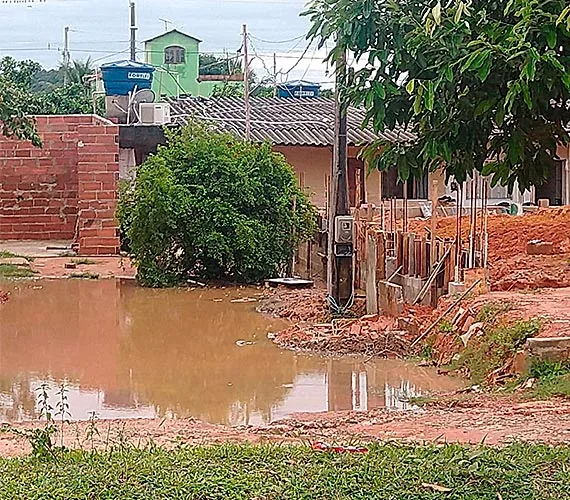 Village do Sol foi um dos bairros mais atingidos pelas últimas chuvas em Guarapari