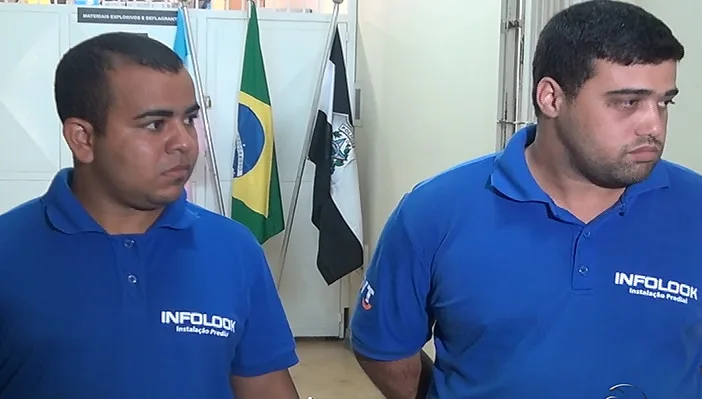 Instaladores de internet confundidos com assaltantes procuram a polícia em Vila Velha