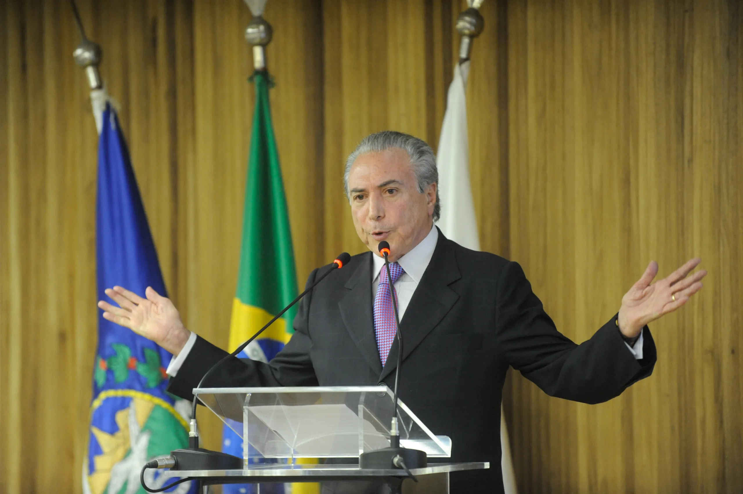 Michel Temer recebe governador e senadores de Rondônia