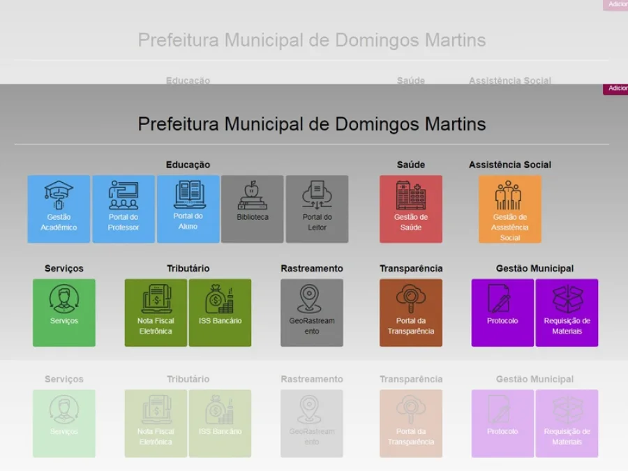 Prefeitura de Domingos Martins disponibiliza sistemas para moradores