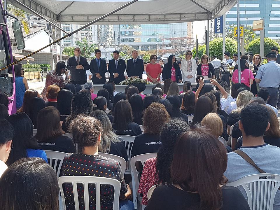 Rose comanda evento do TJES sobre violência contra a mulher