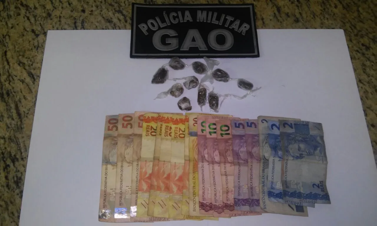 Quatro pessoas são apreendidas com drogas durante ação em Muqui