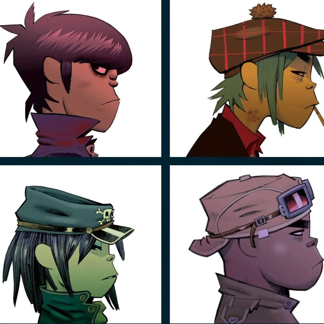 Vaza lista de músicas do novo álbum da banda Gorillaz