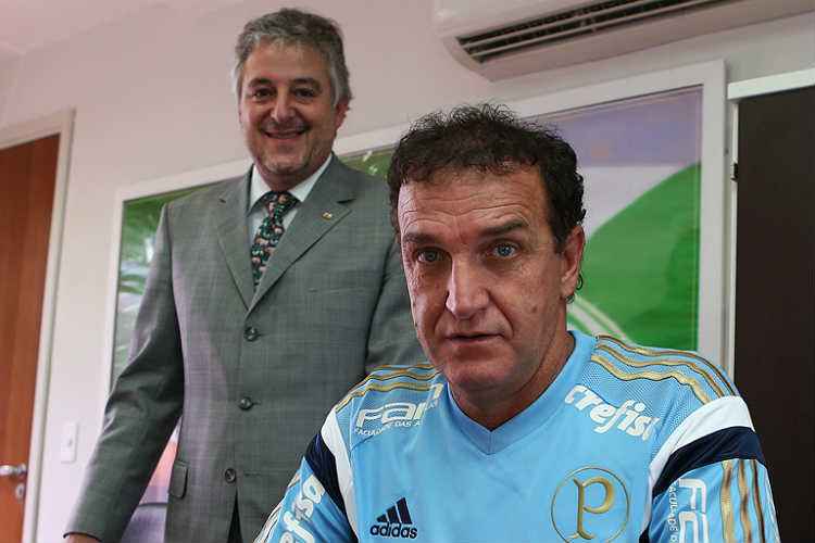 Presidente do Palmeiras não garante Cuca como técnico em 2017