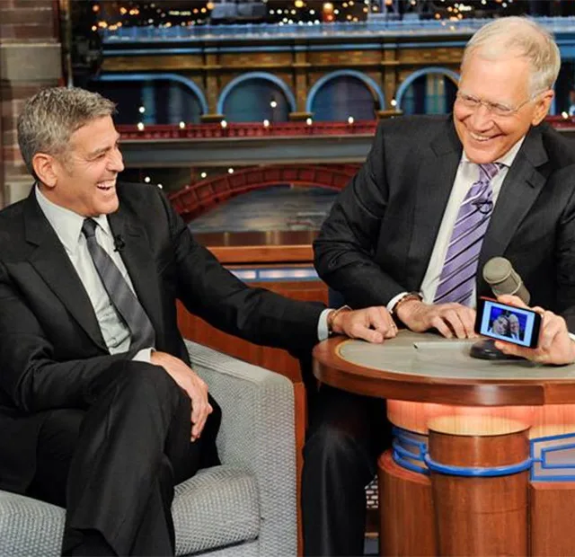 George Clooney se algema a David Letterman e perde a chave, entenda!