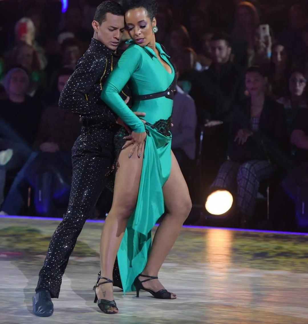 Alinne Prado e Jefferson são eliminados do Dancing Brasil