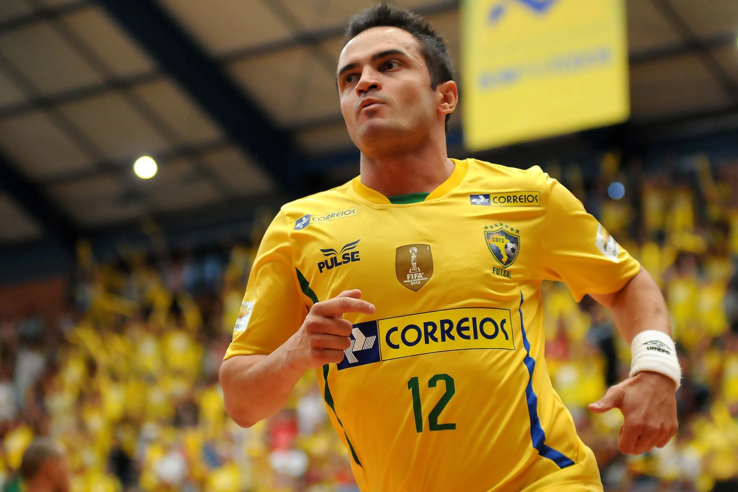 08/12/13 – Brasil x Colômbia Final da I Copa Intercontinental de Futsal, neste domingo, 08, em Caxias do Sul, RS. Foto Luciano Bergamaschi CBFS