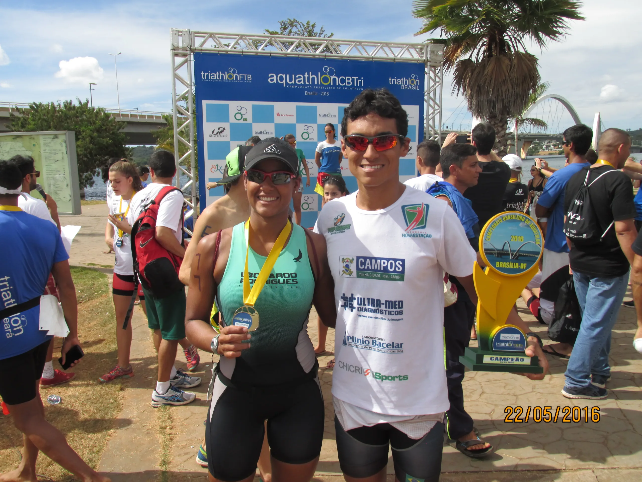 Bombeiros capixabas conseguem classificação para Mundial de Aquathlon no México