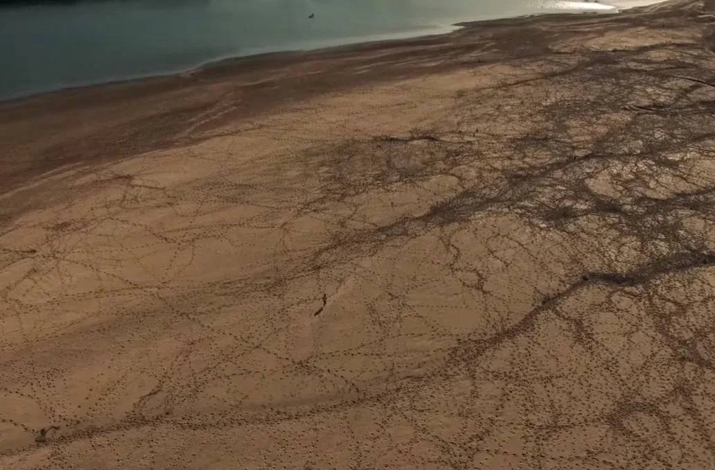 Retrato da seca: vídeo mostra imagens impressionantes do Rio Doce em Colatina