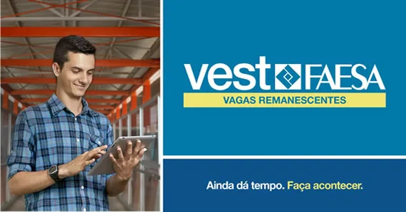 FAESA abre inscrições para vagas remanescentes