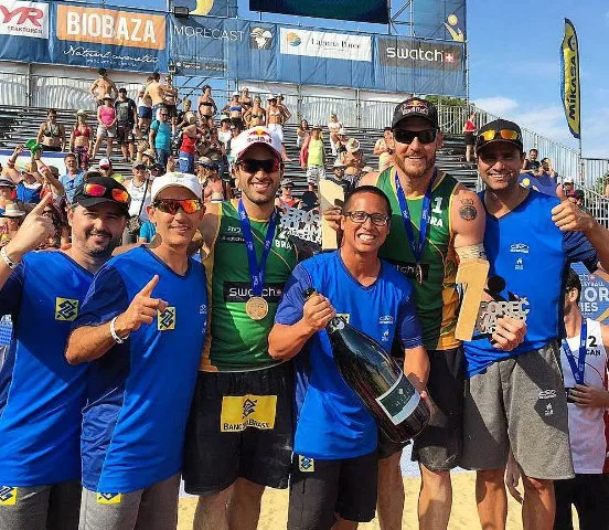 Dupla olímpica do Brasil fatura título em etapa de vôlei de praia