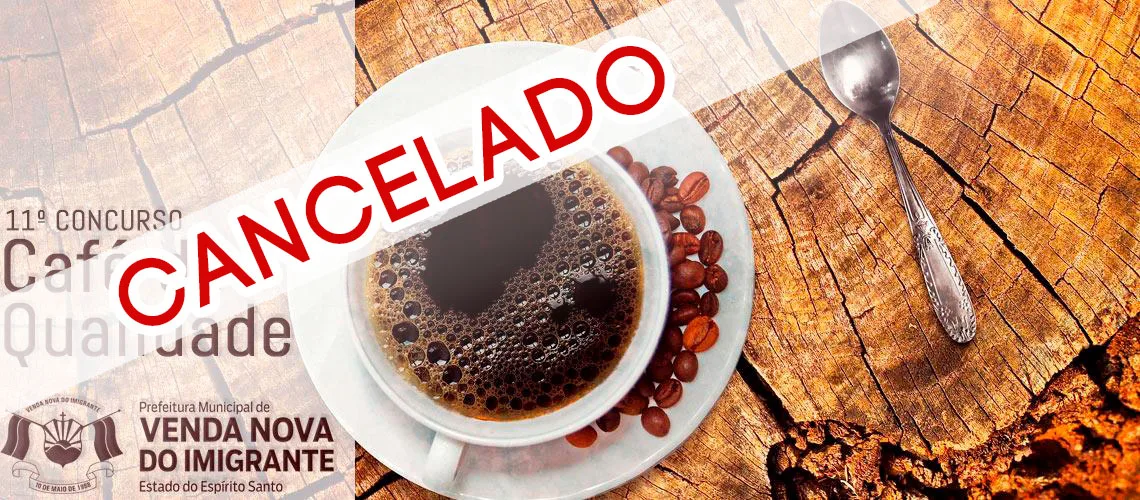 Concurso de Café é cancelado em Venda Nova do Imigrante