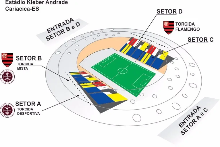 Torcedor já pode comprar ingresso para amistoso entre Flamengo e Desportiva