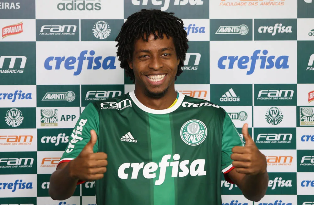 O jogador Keno é apresentado como mais novo jogador da SE Palmeiras, após avaliações pre-temporada, na Academia de Futebol.