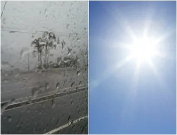 Pode ser que não dê praia: chuva pode continuar no sábado e sol volta a brilhar no domingo