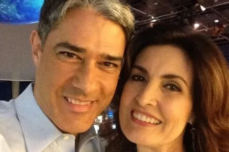 Fátima Bernardes e William Bonner evitam viajar juntos de avião