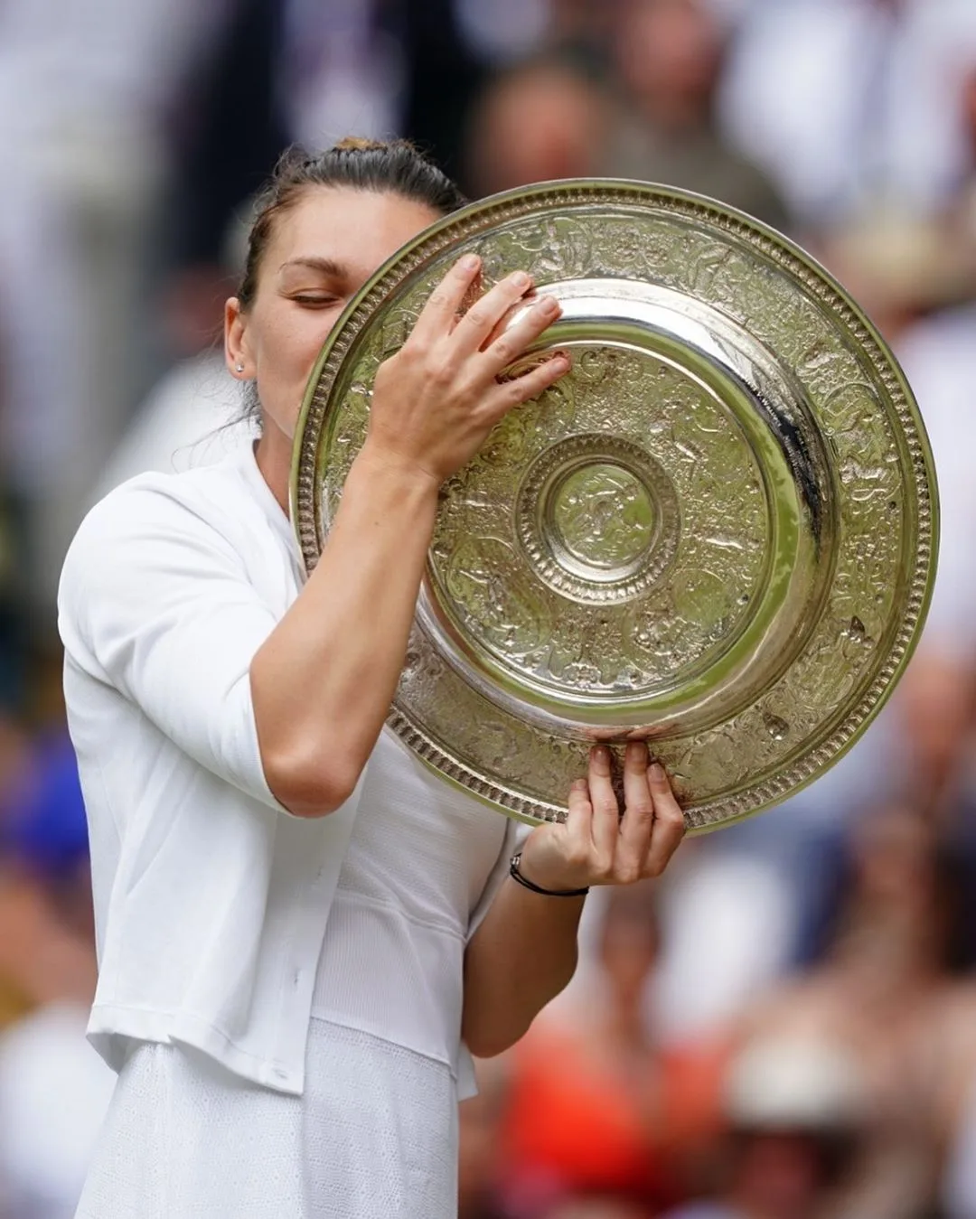 Halep agradece a mãe e vê Serena como inspiração: 'nunca vou esquecer esse dia'