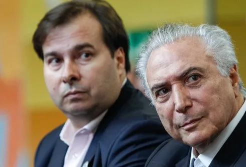 Temer será o candidato do nosso campo, diz Maia