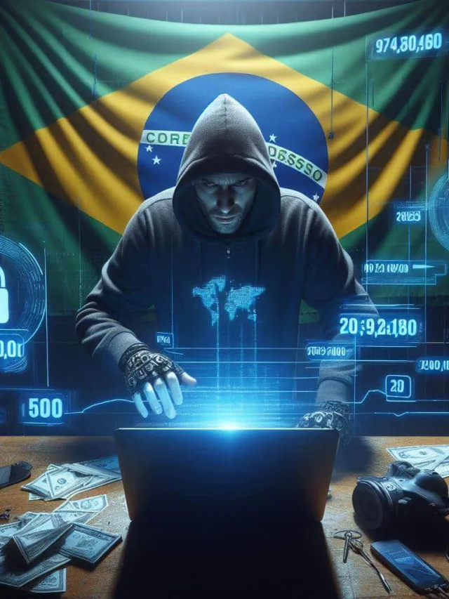 No Brasil, a cada nove segundos, uma pessoa é vítima de crime virtual.