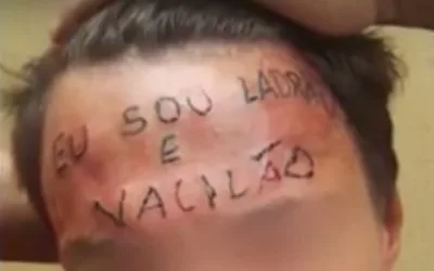 Jovem tatuado após tentativa de furto ficou nove dias sem falar com a família. Saiba como ele está!