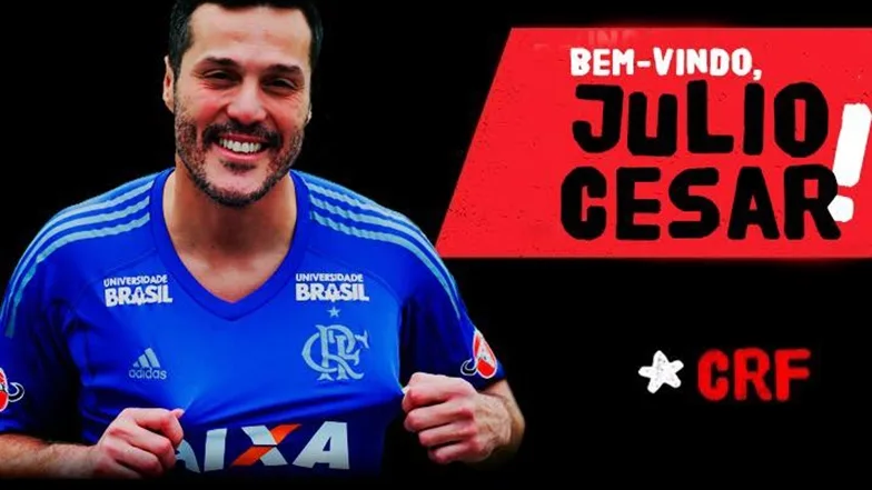 Com reestreia de Júlio César, Flamengo enfrenta o Boavista pela Taça Rio