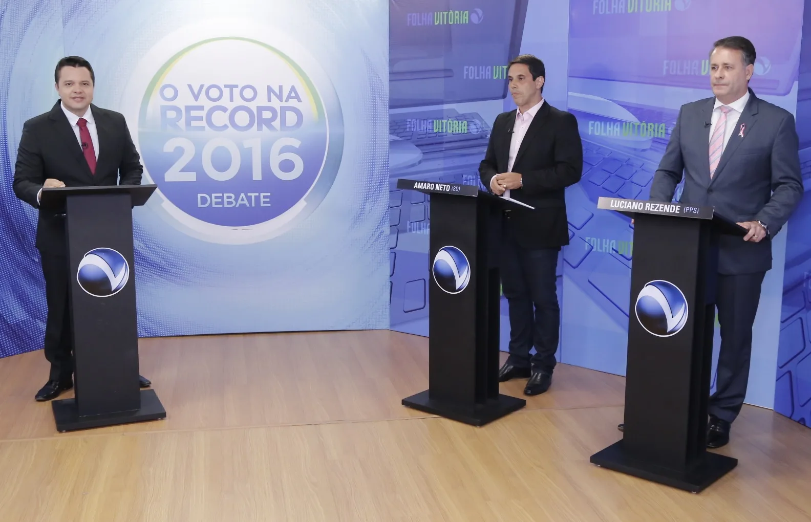 Luciano Rezende e Amaro Neto elogiam debate da Rede Vitória