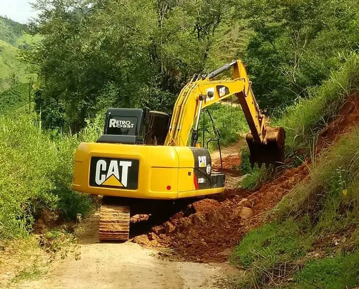 Estradas vicinais do interior de Castelo são reconstruídas após enchente