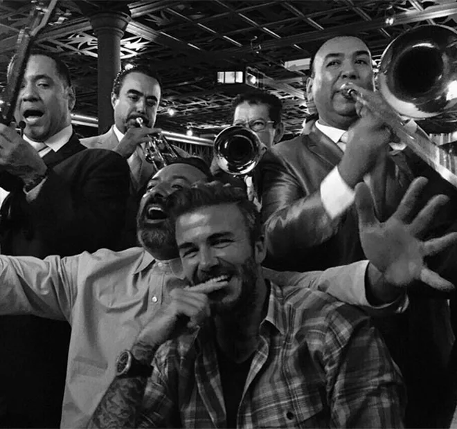 David Beckham janta ao som de mariachis na Cidade do México