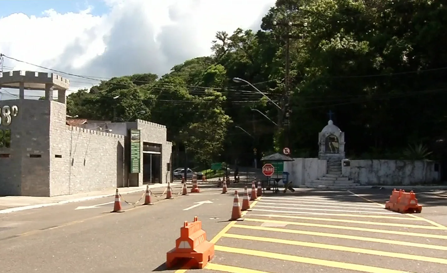 Laudo aponta falta de manutenção em balanço que atingiu criança no Batalhão do Exército em VV