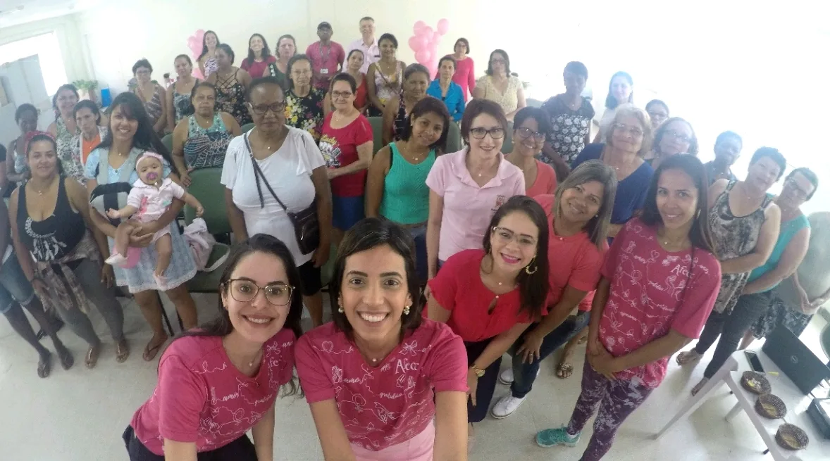 Ações de conscientização do Outubro Rosa foram realizadas em Anchieta